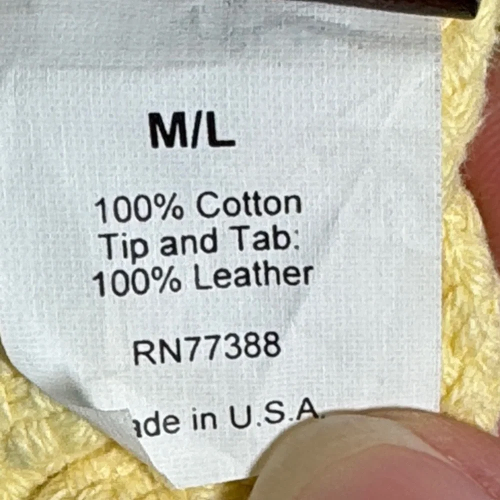 J Crew Yellow Braided Belt with Anchor Buckle. M/L - Picture 3 of 6